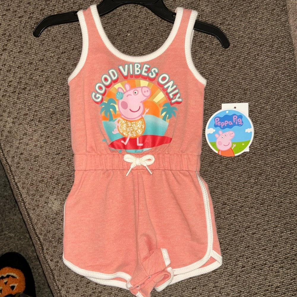 Peppa pig romper!